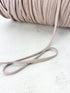 Beige Knit Trim Spaghetti Straps Hollow Tube Tubular Trim 1/4 inch width x 10 yards ATN01187